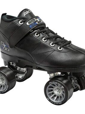 Pacer GTX-500 Quad Roller Skates Black Adult Men 8 / Women 9 NEW in Box